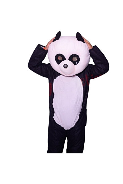 Toybox Panda Costume, Kids Animal Costumes Boys Girls Fancy Dress Outfit Cosplay, Size L(6-7 Years)