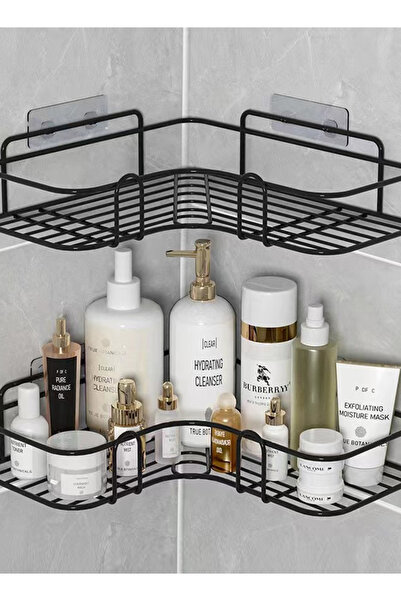 X SPRING Wall-Mounted Shower Storage Shelf - Toilet Vanity Wall Organizer for Bathroom Essentials