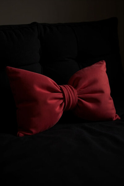 canbow Bowknot Appearance XXL Throw Pillow Decorative Fabric Pillow with Inner Filling Bowknot Throw Pillow