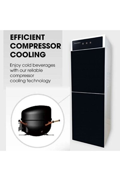 TURBO Turbo 2-in-1 Water Dispenser with Bottom Refrigerator – Hot/Cold/Normal. TURBO… The Choice You Build Confidence.