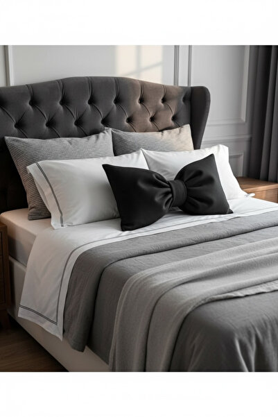 canbow Bowknot Appearance XXL Throw Pillow Decorative Fabric Pillow with Inner Filling Bowknot Throw Pillow