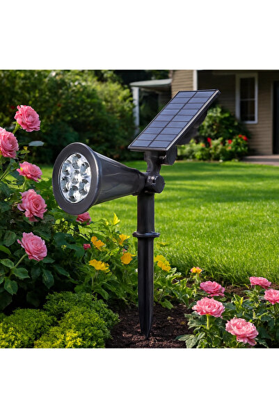 Hammer Jack Garden spotlight, green lighting, solar powered