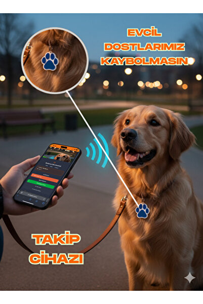 Genel Markalar Kedi & Köpek Akıllı Takip Cihazı