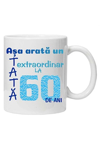 CRD PRINT Cană personalizată cu textul „Așa arată un tată extraordinar...”
