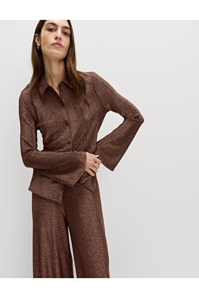 Marks & Spencer Işıltılı Düğmeli Bluz