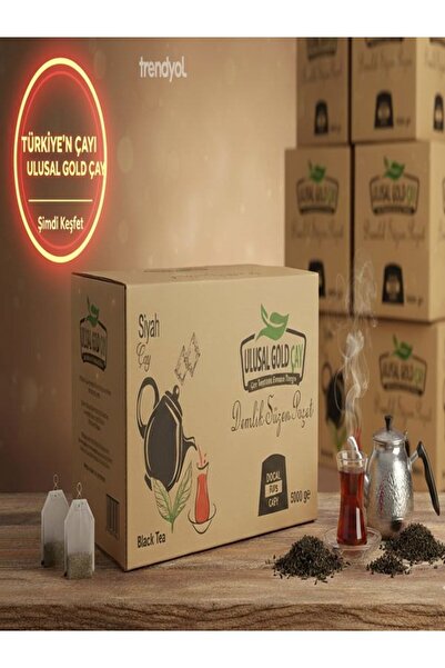 Ulusal Gold Çay 5 kg Ulusal Gold Demlik Poşet Çay