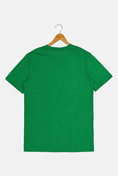 Puma Kids Boy Sportswear Fit Short Sleeve Outdoor T-Shirt, Green