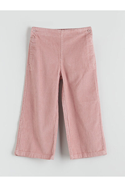 LC Waikiki Широки кадифени панталони за момичета