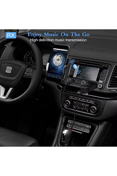 Apera ZF-169Plus Kablosuz 3in1 Bluetooth 5.0 USB Ses Adaptörü Alıcı-Verici Transmitter-Receiver Araç