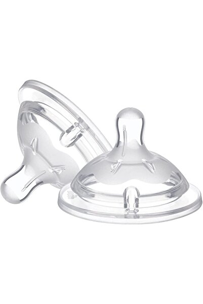 Chicco NaturalFeeling Teat 6m+ Food Flow, 2 pieces