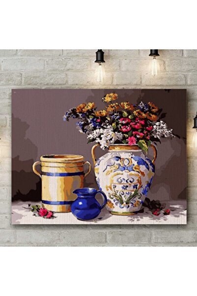 Pictorul Fericit Traditional Decor - Pictură pe numere