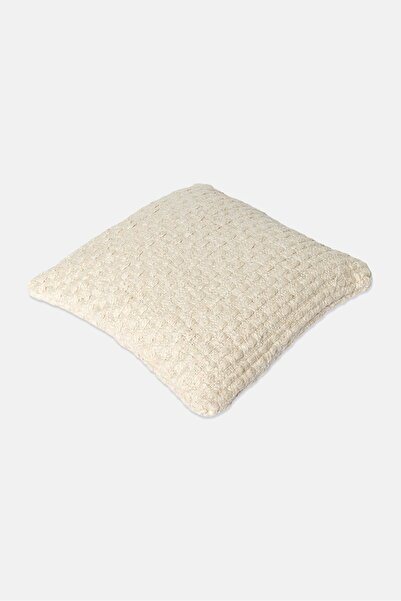 Catherine Malandrino Textured Cushion, Cream