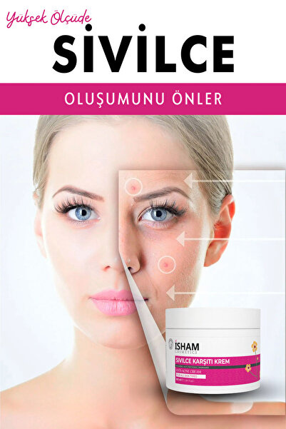 isham cosmetics Sivilce1 Önleyici Anti Ve Siyah Nokta Karşıtı Leke.giderici K...