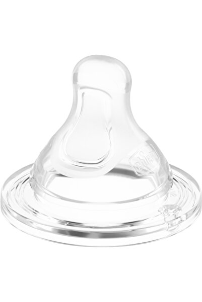 Chicco Physio Teat Silicone 2m+ Medium Flow 2Pcs