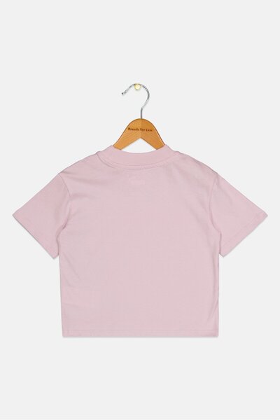 Puma Kids Girl Sportswear Fit Short Sleeve Outdoor T-Shirt, Pink