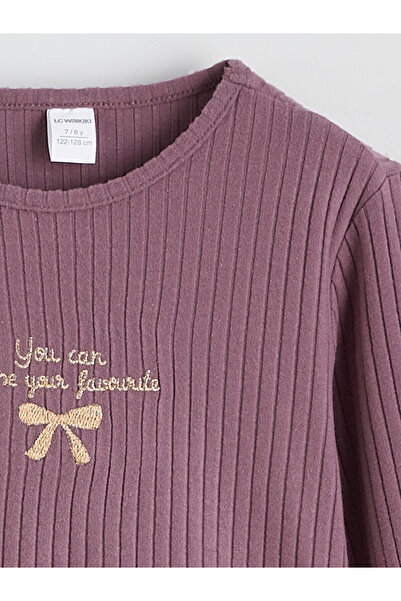 LC Waikiki Peak New Season Crew Neck Girls' T-Shirt and Leggings