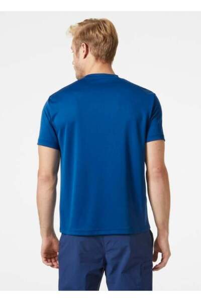 Helly Hansen Tech Graphic Men's Navy Blue Round Neck T-Shirt
