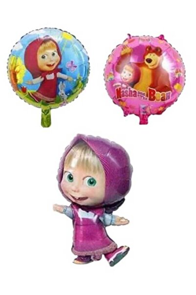 GenelTedarik Maşa Masha folyo Balon Seti