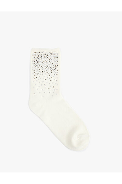 Koton Чорапи с памучна подплата и камък
