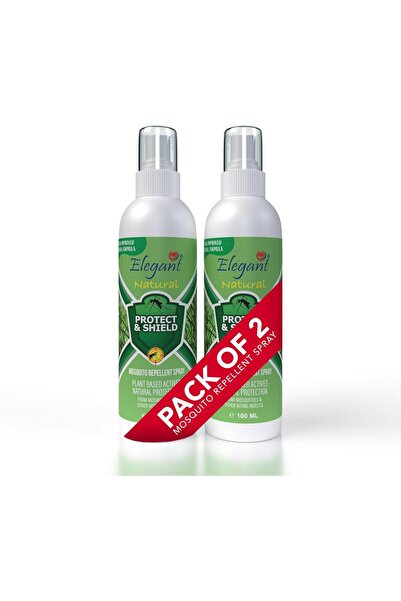 AFS Elegant بخاخ طارد البعوض الطبيعي الأنيق - 100 مل - عبوة مزدوجة (عبوة من ق...