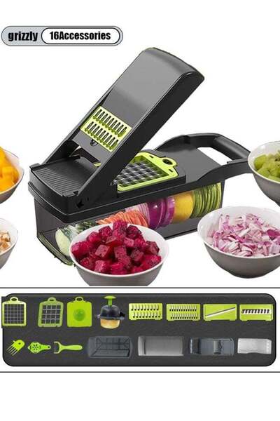 Generic Chopping knife - multi-functional dicing tool - potato shreds cutter ...