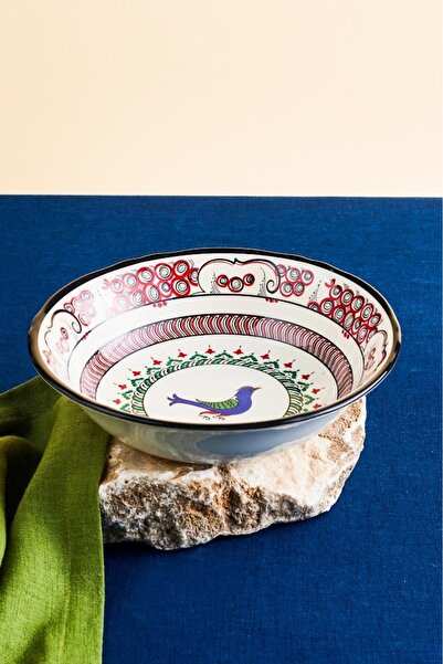 Karaca İznik Serisi Kuş Salata Kasesi 24 cm