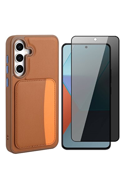 Vendas حافظة لهاتف سامسونج جالاكسي S25 Fe مع حامل بطاقات، غطاء سيليكون Zore X...