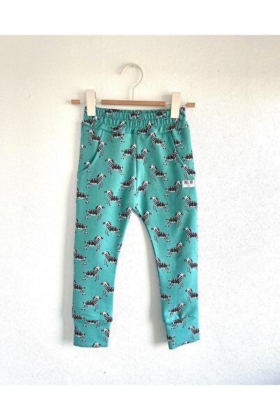 Meg Wi Baby Pantaloni jogger periați mari - Zebră