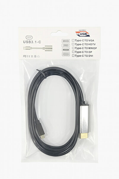 yollayenilensin Type-C to HDMI Görüntü Aktarım Kablosu – USB 3.1 HDTV Uyumlu ...