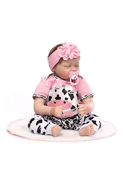 Arabest Reborn Baby Doll with Plush Cuddling Toy