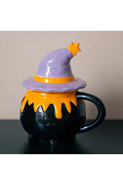 Flying Tiger Copenhagen Kazan Şeklinde Porselen Kupa