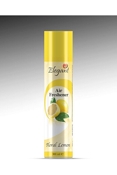 AFS Elegant Elegant Floral Lemon Air Freshener Spray - 300ML - Pack of 3 - Eliminates Bad Odour, Alcohol-Free
