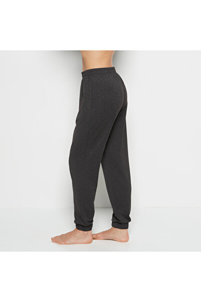 La senza French Terry Sleep Pant in Charcoal Heather