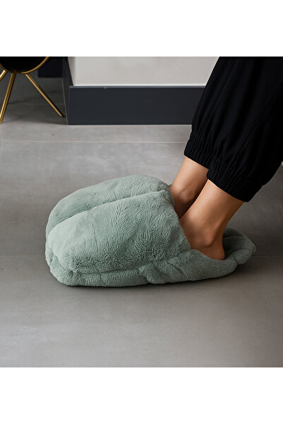 Pabtex Plush Foot Warmer Slippers – Ultra Soft House Slippers and Warm Heater