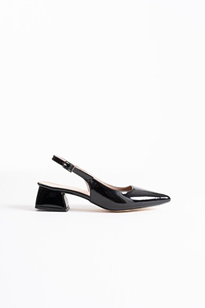 AuroraStore Allien Black Patent Leather Women's Shoes
