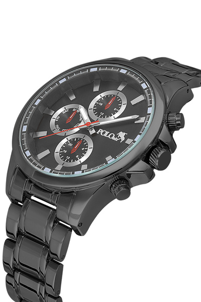 Polo Air Men's Wristwatch Black Color Pl-7037E1X