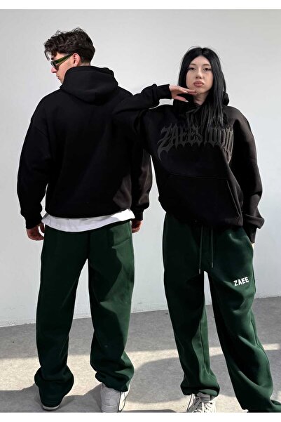 zaee ZAEESTUDIO Renge Renk Baskılı Oversize Sweatshirt