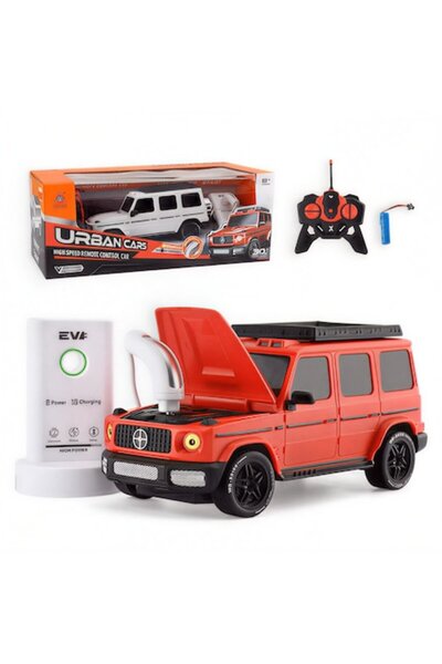 ANGMAD Remote Control Car for Kids, 1:22, 22x10x9 cm, 30 km/h, Red