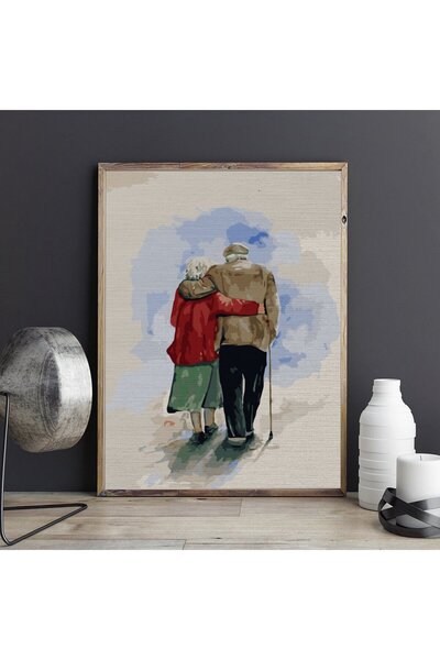 Pictorul Fericit Pentru totdeauna (Forever) - Pictură pe numere