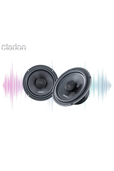 Clarion SRP1655C Koaksiyel | 6.5 Inch 60W RMS / 240W Peak 16 Cm Hoparlör Midb...