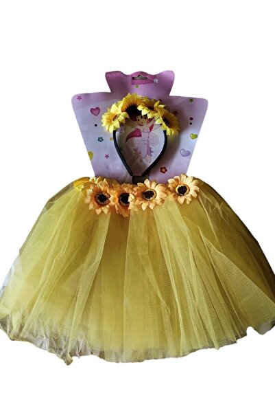 OEMN Costum de floarea-soarelui pentru copii