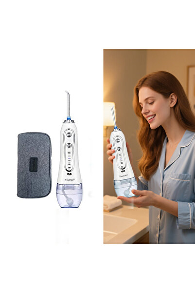 Youtrico جهاز ري فموي لاسلكي محمول قابل لإعادة الشحن مع 5 أوضاع