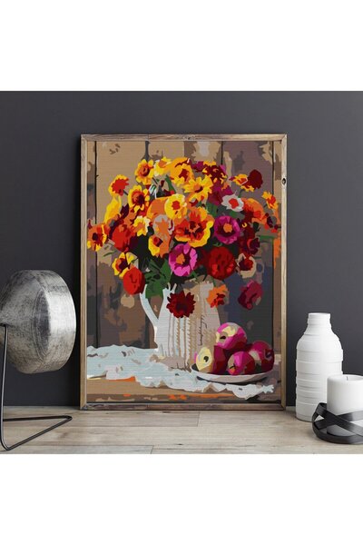 Pictorul Fericit Flori de câmp (Wild Flowers) - Pictură pe numere