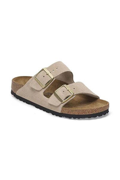 Birkenstock Arizona Suede Leather - Sandcastle
