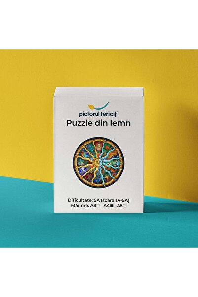 Pictorul Fericit Αστρολογία - Παζλ από ξύλο