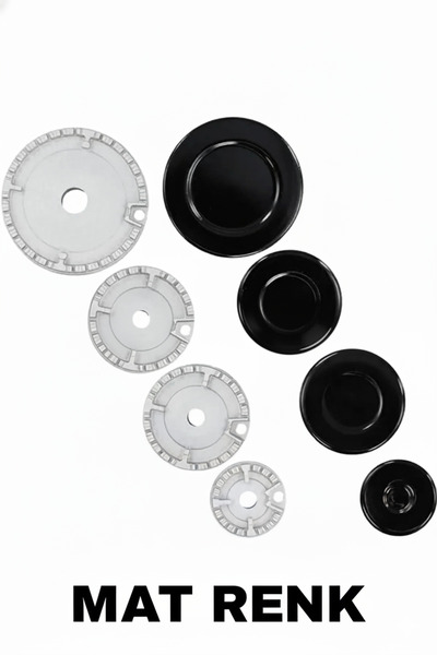 8-Piece Kumtel Luxell Grundig Simfer Compatible (Profilo-Bosch-Siemens Incompatible) Matte Back and Cover Set