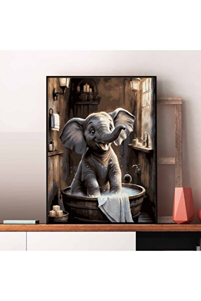 Pictorul Fericit Dumbo - Pictură pe numere