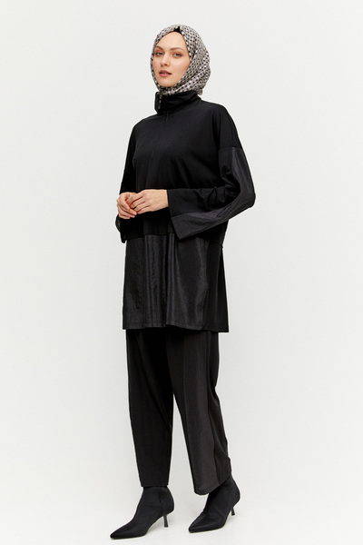 Setrms Paraşü Detaylı Fermuarlı İkili Takım