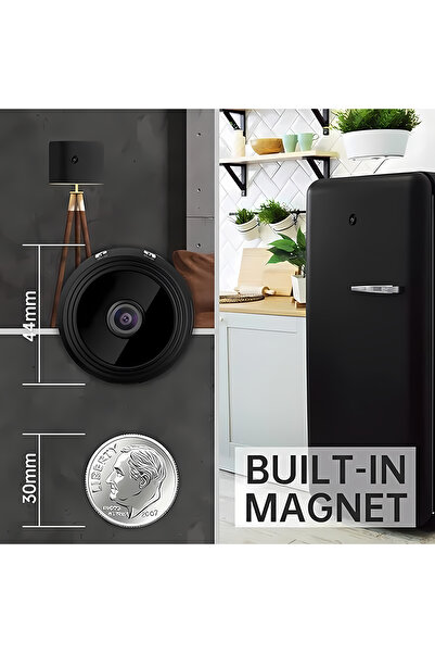 Closeli Mini WiFi 1080P A9 Camera,Remote Monitor Home Security Camera,IR Wireless Camera,Smart Tracking