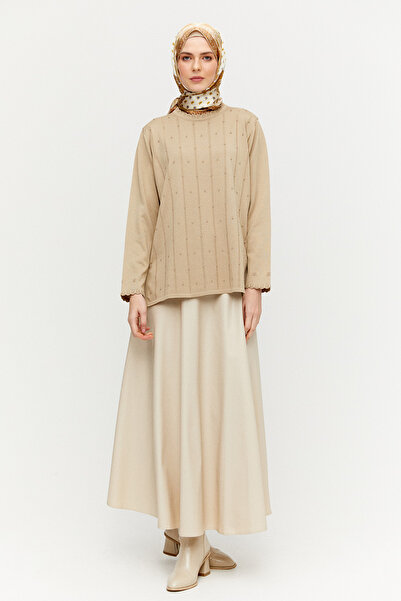 Setrms Dilim Detaylı Triko Bluz